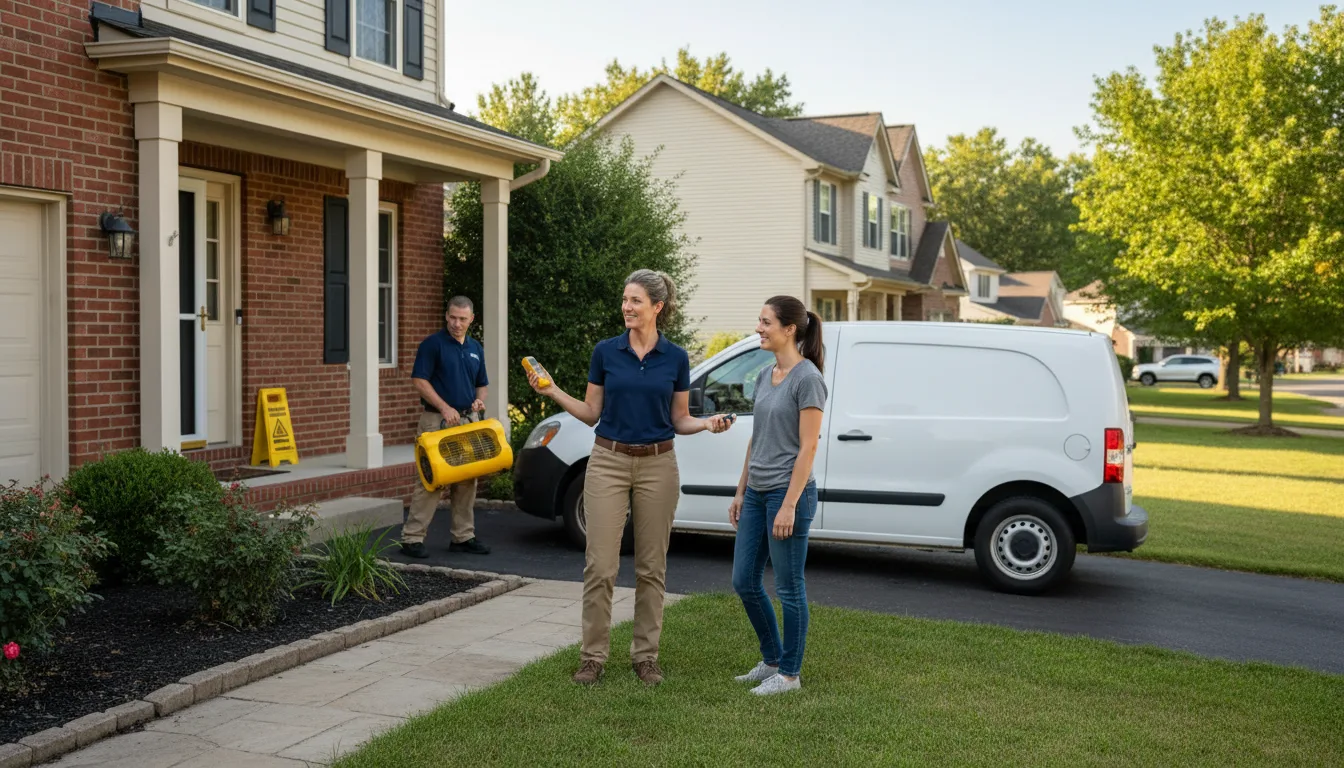 Water restoration image for Water Damage & Restoration Services in La Sal, UT